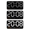 8.5Inch Digital Wall Clock LED Alarm Clock Large Display, 3 Level Brightness Adjustable for Home and Offices