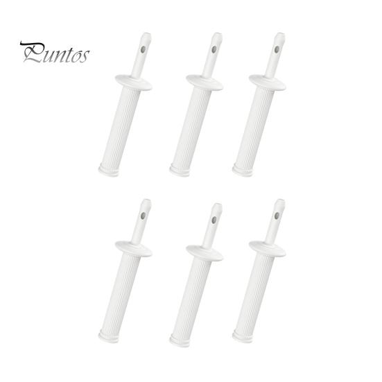 

6 шт. полезных пищевых антиколиковых трубок TPE для новорожденных, антиколиковых трубок, детские принадлежности белый