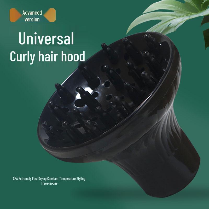 Universal Curly Hair Dryer with Large Diffuser for Styling & Care