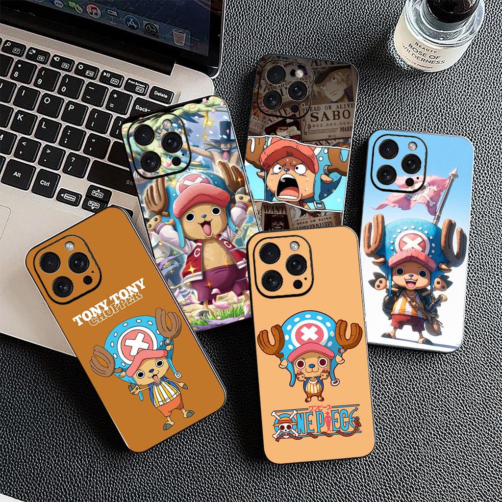 Cover for Apple iPhone 17 Pro XS Max Air 6 7 8 Plus 5 + SE 2022 SE2 16E 8+ Casing Phone Case Tony Tony Chopper One Piece Luffy