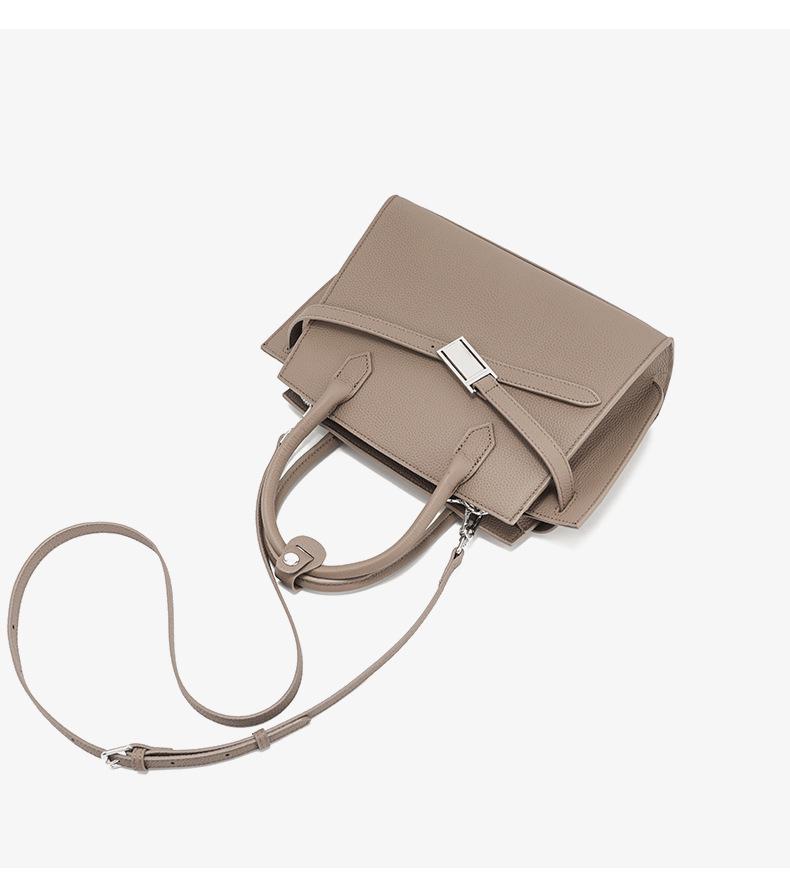 2025 Women's Genuine Leather Versatile Fashion Handbag - Large Capacity Shoulder Bag