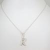 [Used] TIFFANY/Tiffany 925 Initial/K Pendant/Necklace/g515-21