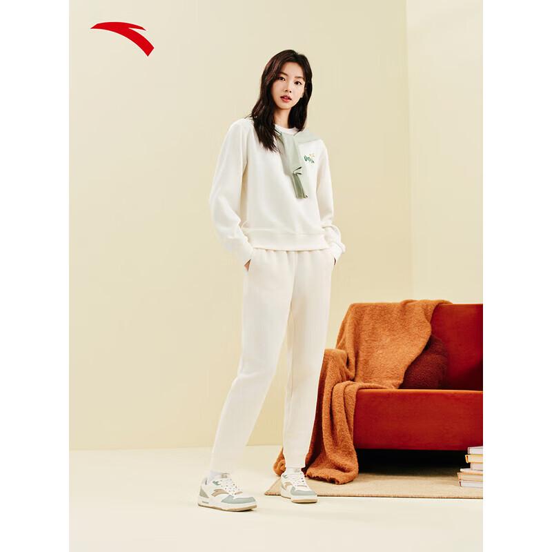 ANTA Women's Fleece-Lined Tapered Sweatpants