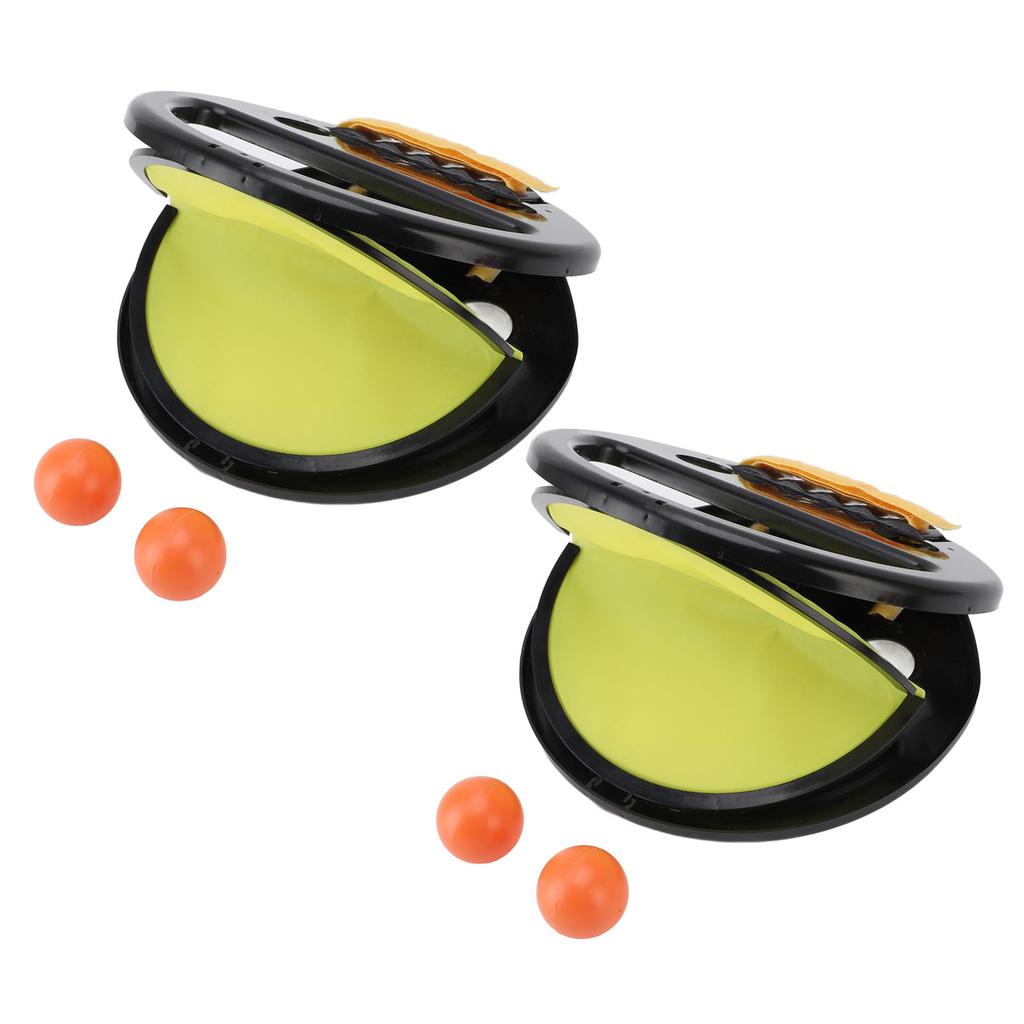 Throw Catch Ball Game 4 Balls Interactive Educational Portable Parent Child Toy Double Player Match