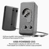 Computer Speakers, PC Speakers Stereo Sound USB Powered Multimedia Speakers with Colorful LED Light (Two-Pack)