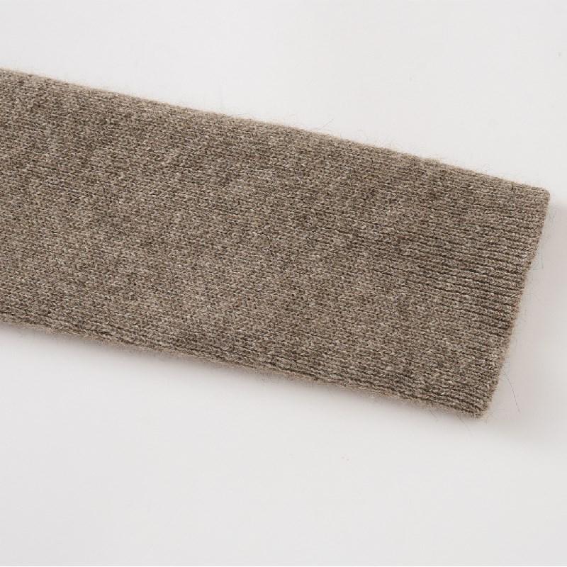 Women’s Slim-Fit Semi-High Neck 100% Pure Cashmere Sweater for Autumn/Winter