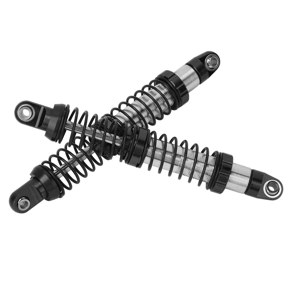 102mm Double Spring Shock Struts Damper Fit for Traxxas Trx 4  RC Car ModelBlack B8260SBL