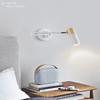 1Pc Modern Living Room Rocking Arm Wall Lamp Bedlamps for Bedroom Hotel Creative Telescopic Foldable Reading Wall Lamps
