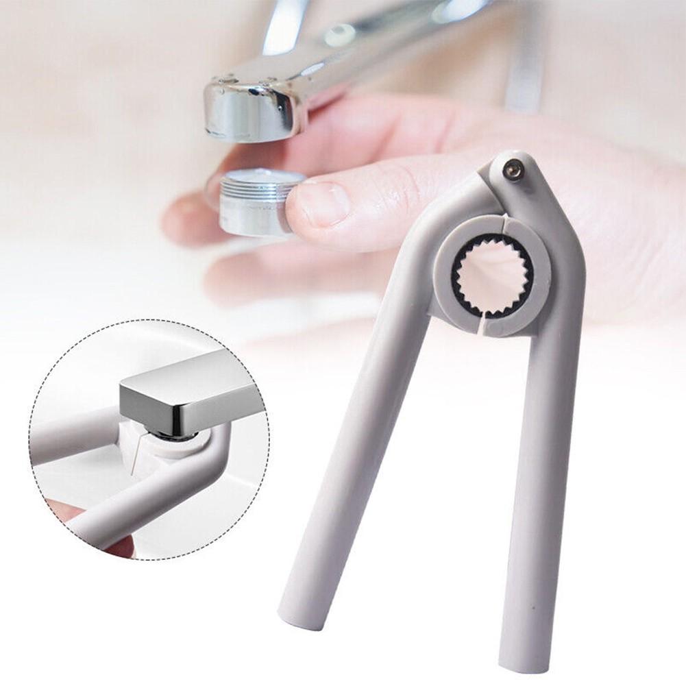 Reinforced Screw Connection Sturdy Faucet Aerator Wrench White