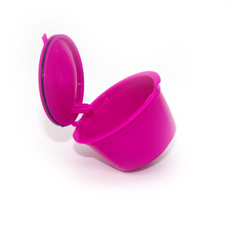 Coffee Capsule Filter: Refillable Stainless Steel & Plastic Duoqukusi Cup