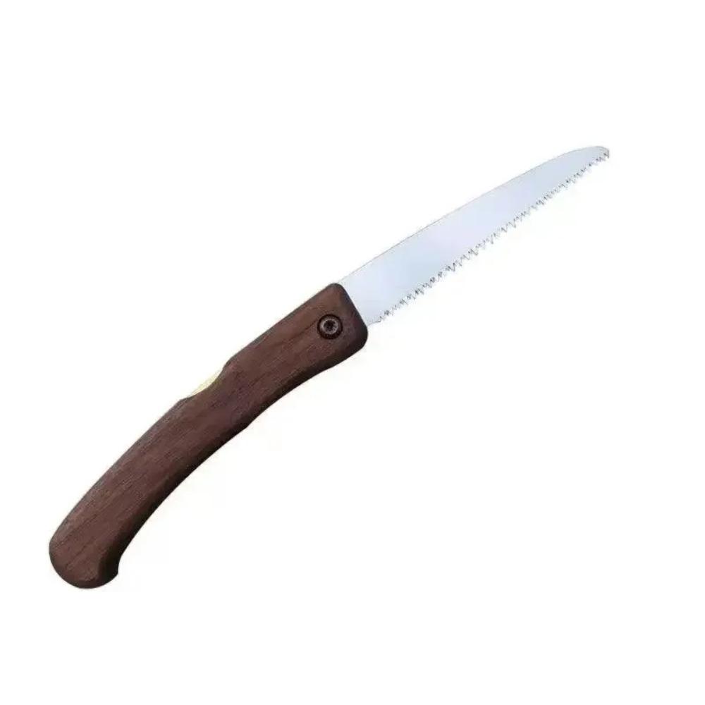 Mini Scie Pliante Travail du Bois Scie à Métaux Pliante Multifonction Coupe Bois Aiguisée Camping Jardin Élagage Scie Hache Arbre Couteau Main