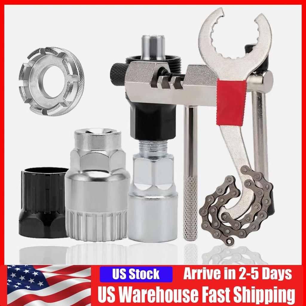 Bicycle Repair Tool Kits MTB Road Bikes Maintenance Tools Bracket Chain Breaker Flywheel Remover Cutter Crank Puller Bike Wrench