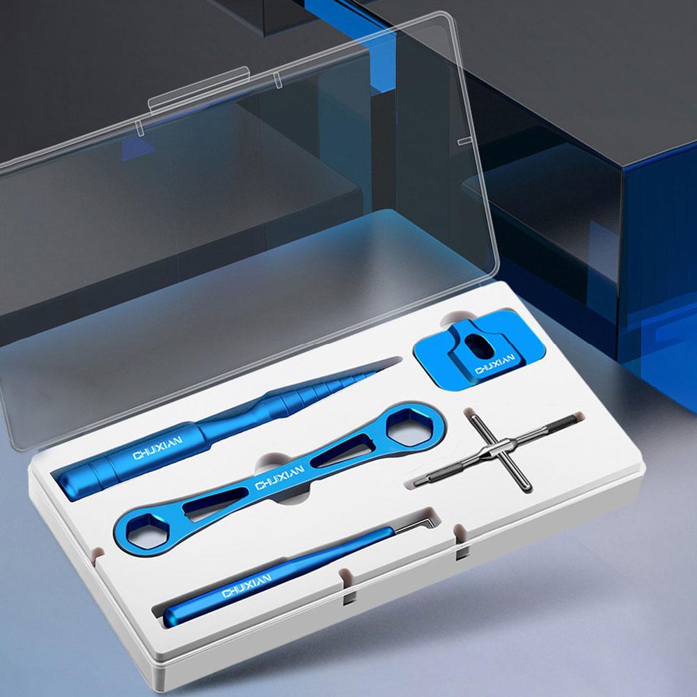 Angelrolle Demontagewerkzeug Angelrolle Wartungs-Reparaturwerkzeug Angelrolle Reparaturset DIY Modifizierte Spule Demontagewerkzeuge