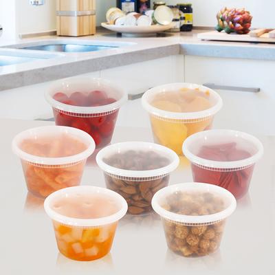 10Pcs Food Storage Box With Lid Clear Food Grade Bpa-Free Freezer Microwave Safe Meal Prep Deli Takeaway Food Packing Container