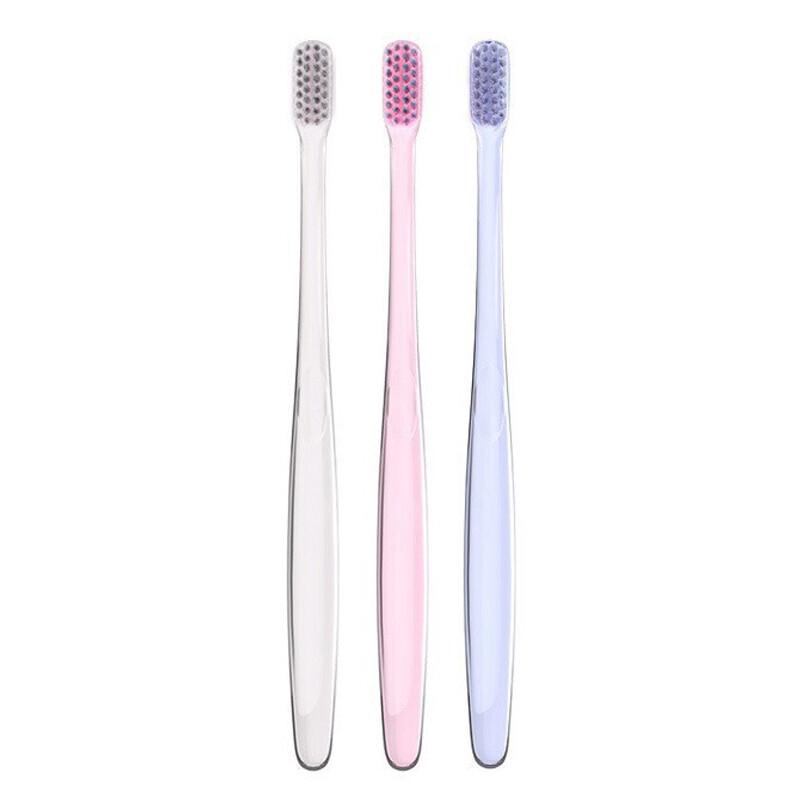 Nami Minimalist Clear Soft Bristle Toothbrush