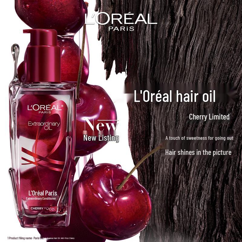 L'Oréal Extraordinary Oil Anti-Frizz Cherry Hair Serum