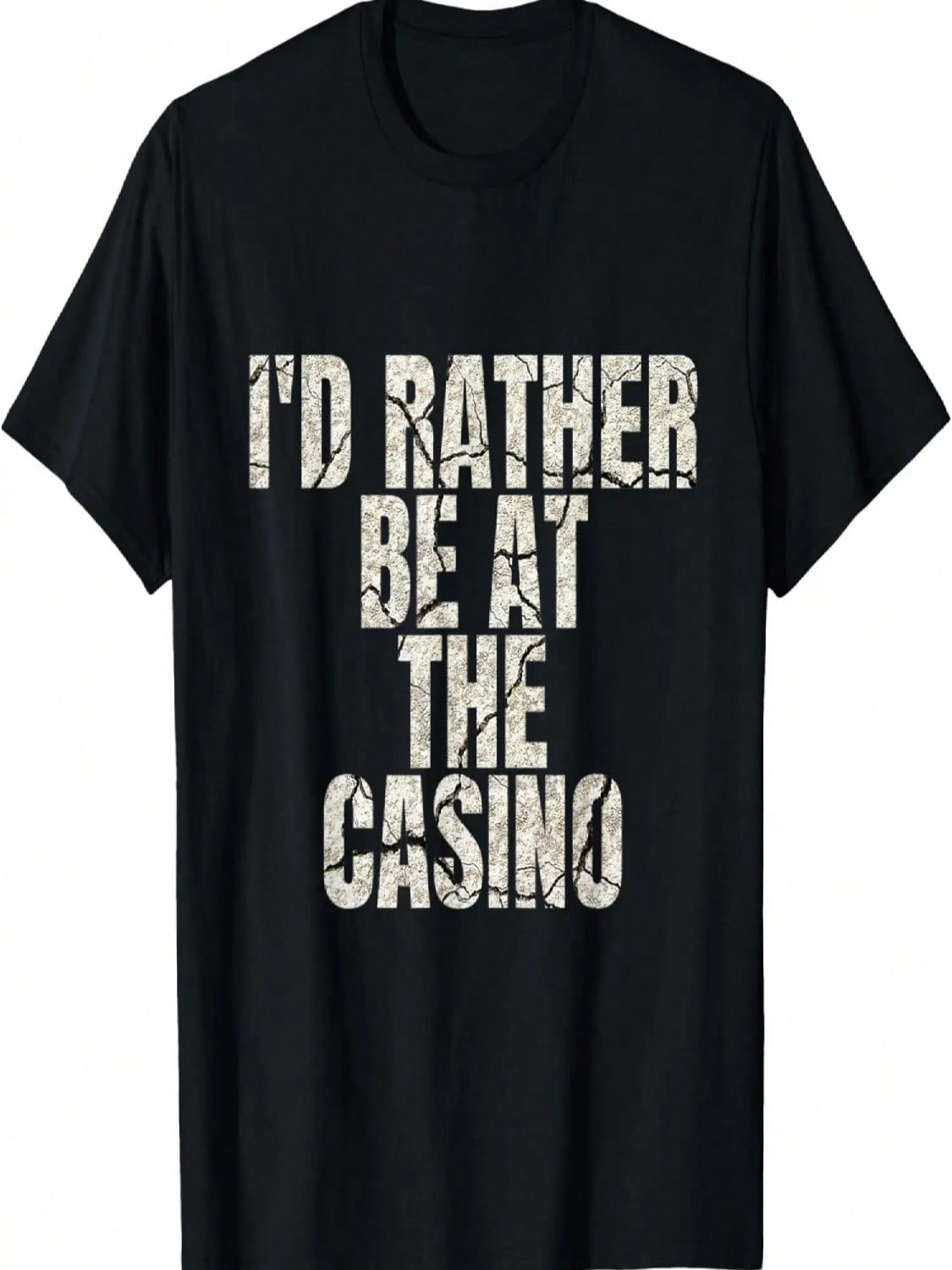 I d Rather Be At The Casino T-Shirt Funny Casino Gambler Tee S разноцветный