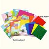6/12pcs DIY Mosaic Painting Kit Vibrant 3D EVA Foam Stickers Craft Cartoon Animals Vehicles Create Wall Art Home Decor JXB