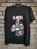 1990's S.O.D Stormtroopers of Death Pushead Black All Size S-5Xl Shirt AC1154 Unisex T-Shirt