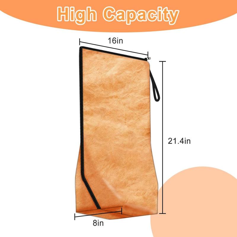 Reusable Large Capacity Aluminum Foil Insulated Bag for BBQ and Food Preservation