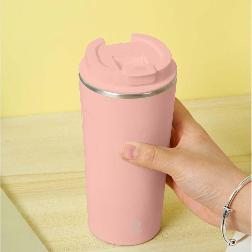 400ml Capacity Electric Shaker Cup 304 Stainless Steel Fast Charging Thermos Cup USB Rechargeable BPA-Free Automatic Blender Cup