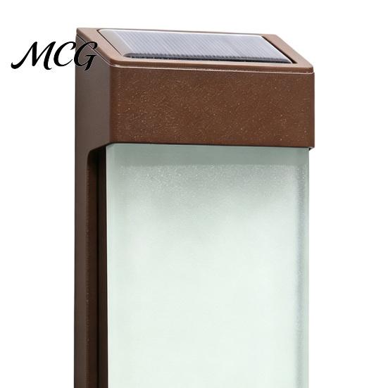 Solar House Number Light Light, Power with High-Efficiency Panels, Intelligent Automatic Address Frosted Glass LED Waterproof Outdoor Sign Powered
