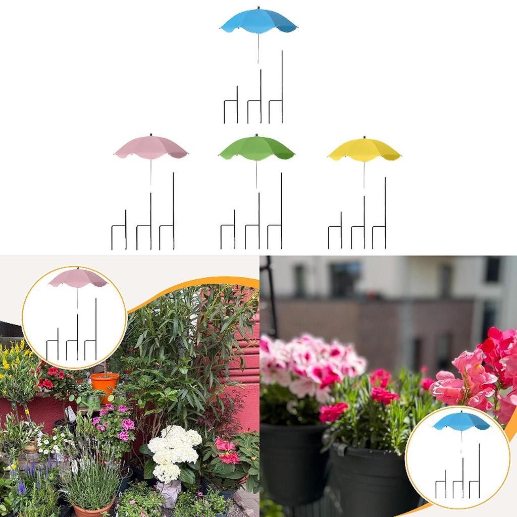 Plant Umbrella Shade Cover for Garden Beds Canopy Versatile Lightweight with