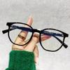 Gradient TR90 Retro Polygon Student Myopia Eyeglass Frames - Ultralight Fashion Glasses