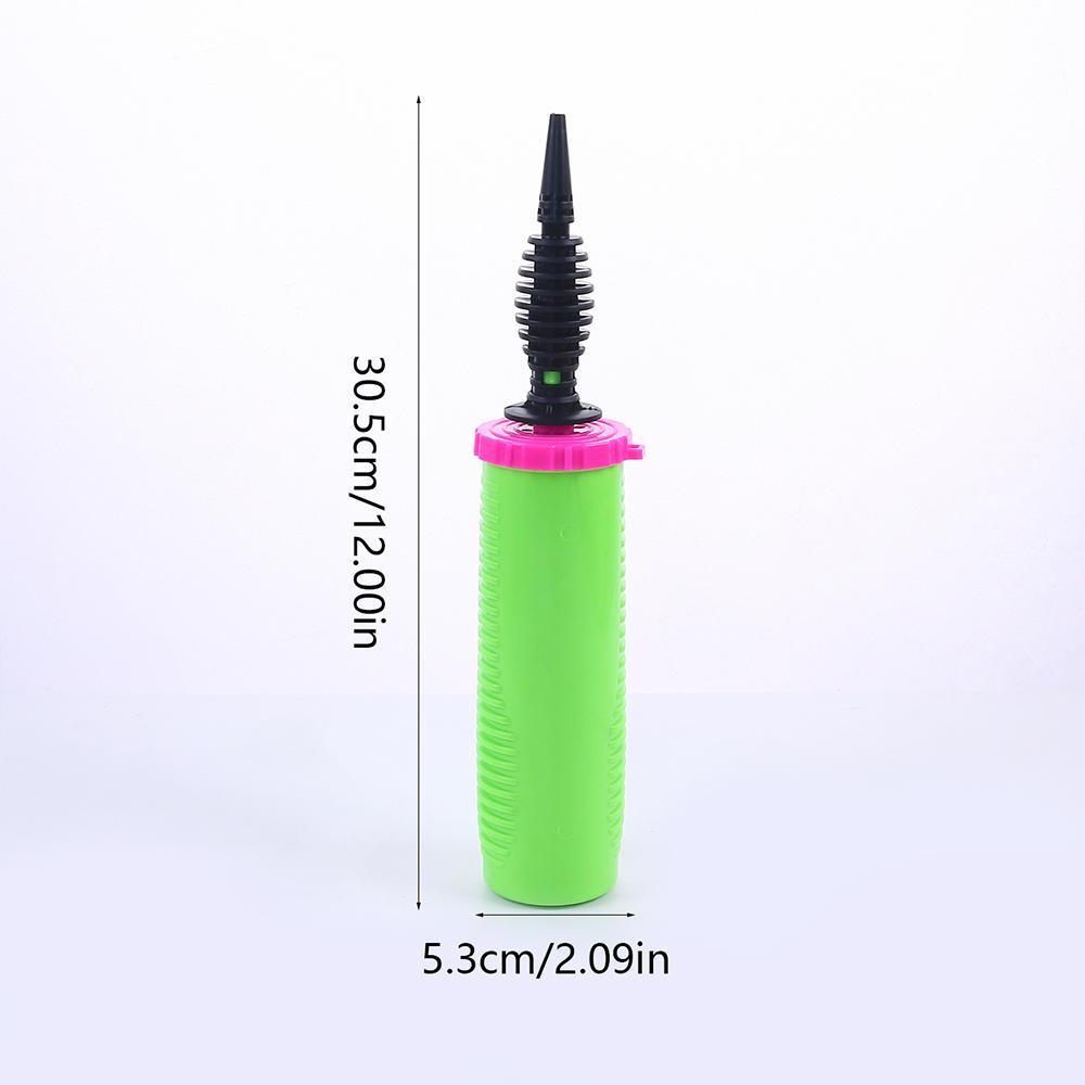 

Balloon Pump Handheld Two-Way Dual Action - Hand Blower Air Pumper Balloons Ballon Inflator Pumping for Wedding Birthday Party none зелёный