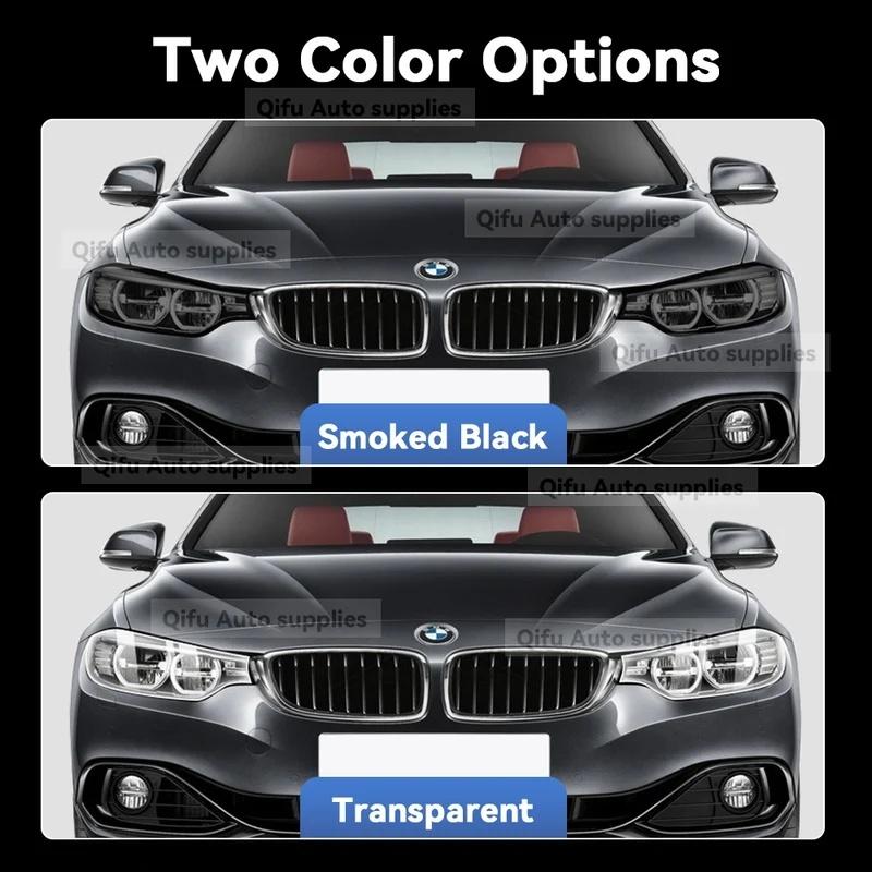 For BMW Serie 4 F32 F33 F36 2013- Car Headlight Protective Film TPU Pre Cut Anti-Scratch Headlight Vinyl Film Accessories