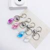 Bunter Muschelglocken-Schlüsselanhänger Stilvoller Acryl-Anhänger Schlüsselanhänger Acryllegierung Schlüsselanhänger Modischer Taschenanhänger
