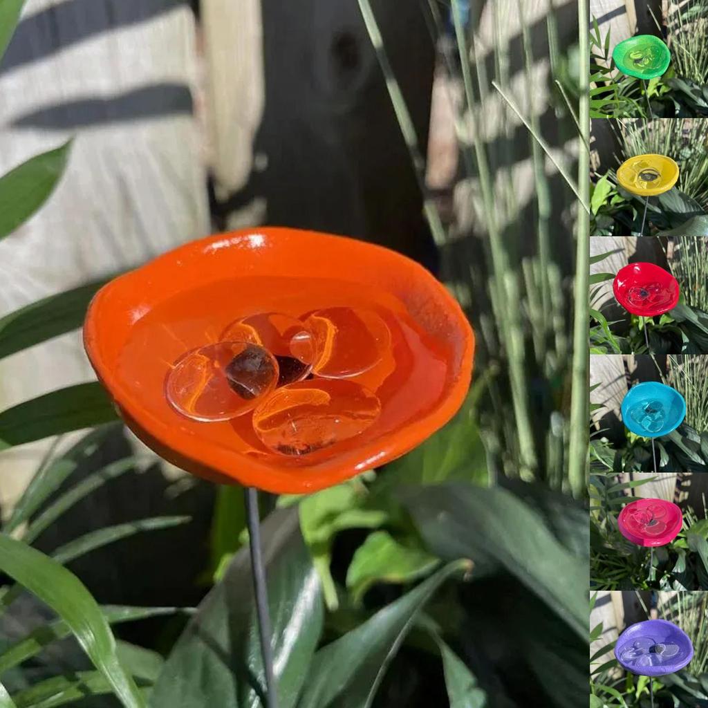 Bee Watering Station Butterfly Puddler Drinking Cups, Bee Butterfly Bath Bowl , Pollinator Waterer Station, Attractors Water Feeder For