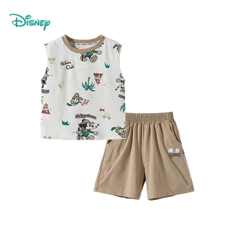 Disney Mickey Mouse Boys' Summer Cooling Vest & Shorts Set