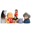 Chihiro Yubaba Cute No Face Man Rat Anime Character Mini Model Decoration Props