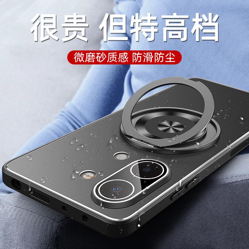 Xiaomi POCO F8Pro Golden Shield Mobile Phone Case Redmi Turbo1max Rotating Bracket K11 Protective Case