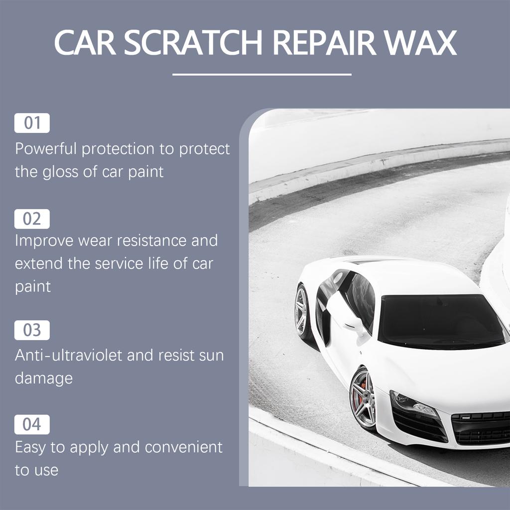 Car Paint Protection Wax - For Automotive Paint Polishing, Scratch Care, Paint Restoration, Shine Enhancement & Finishing