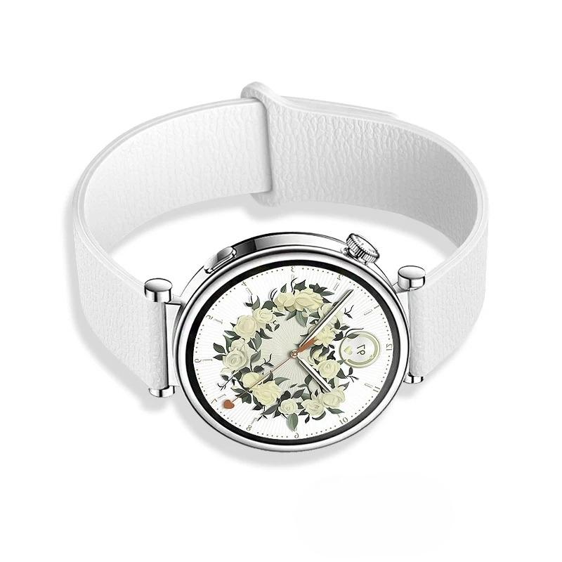 

14mm 18mm 20mm mm Straps For Huawei Watch GT6 GT5 Pro 46mm GT4 41mm GT5pro42mm magnetic silicone bracelet correa For Garmin Venu 3s Vivoactiv 4s Strap 14mm белый