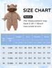 Maeau Newborn Baby Girl Romper for Fall and Baby Outdoor Cold Weather Long Bear Baby Light Size 73 Winter, Coat, One-Piece, Coverall, Sleeve, Design,