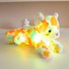 The latest 35cm glowing colored cat doll Kawaii stuffed plush toy figurine cartoon anime cute children's birthday gift doll