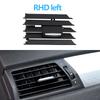 LHD RHD רכב קדמי אמצעי AC מזגן אוורור יציאת פתח סורג החלפת ערכת תיקון קליפ להחלפת עבור BMW X3 X4 F25 F26 2011-2018