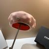 Foreign style sweet rhinestone painter hat autumn and winter versatile age-reducing socialite small fragrance pearl wool beret