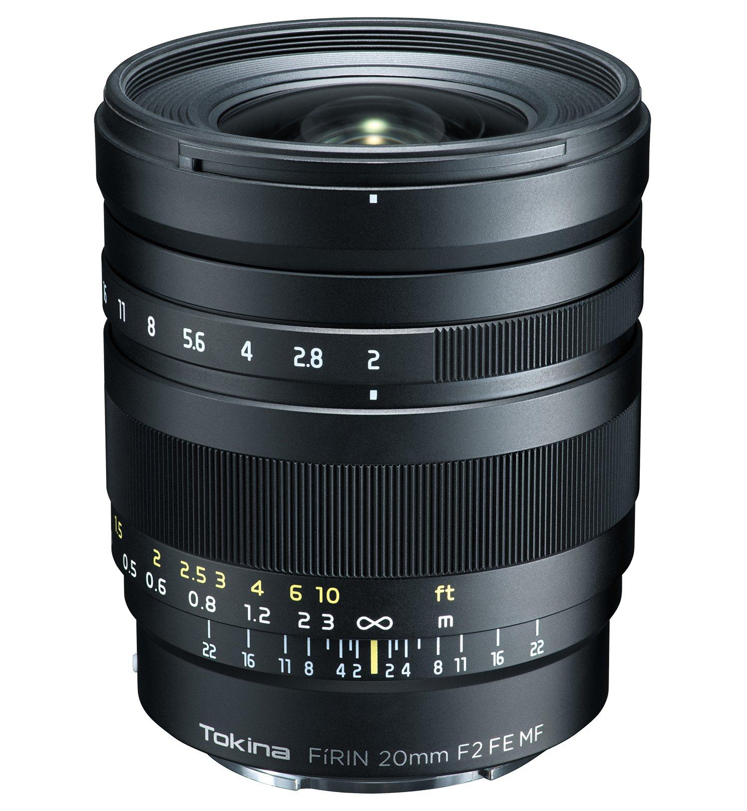 

Tokina 20mm F2 FE MF Manual Focus Prime Lens for Sony FíRIN E чорний
