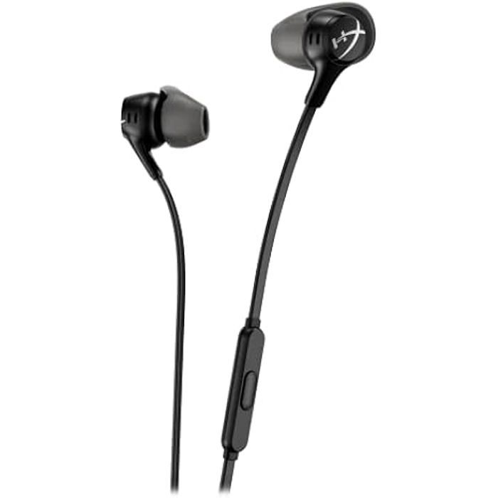 Ecouteurs De Jeu HyperX Cloud Earbuds II - Noir - Pour Jeu Mobile - Micro Intégré