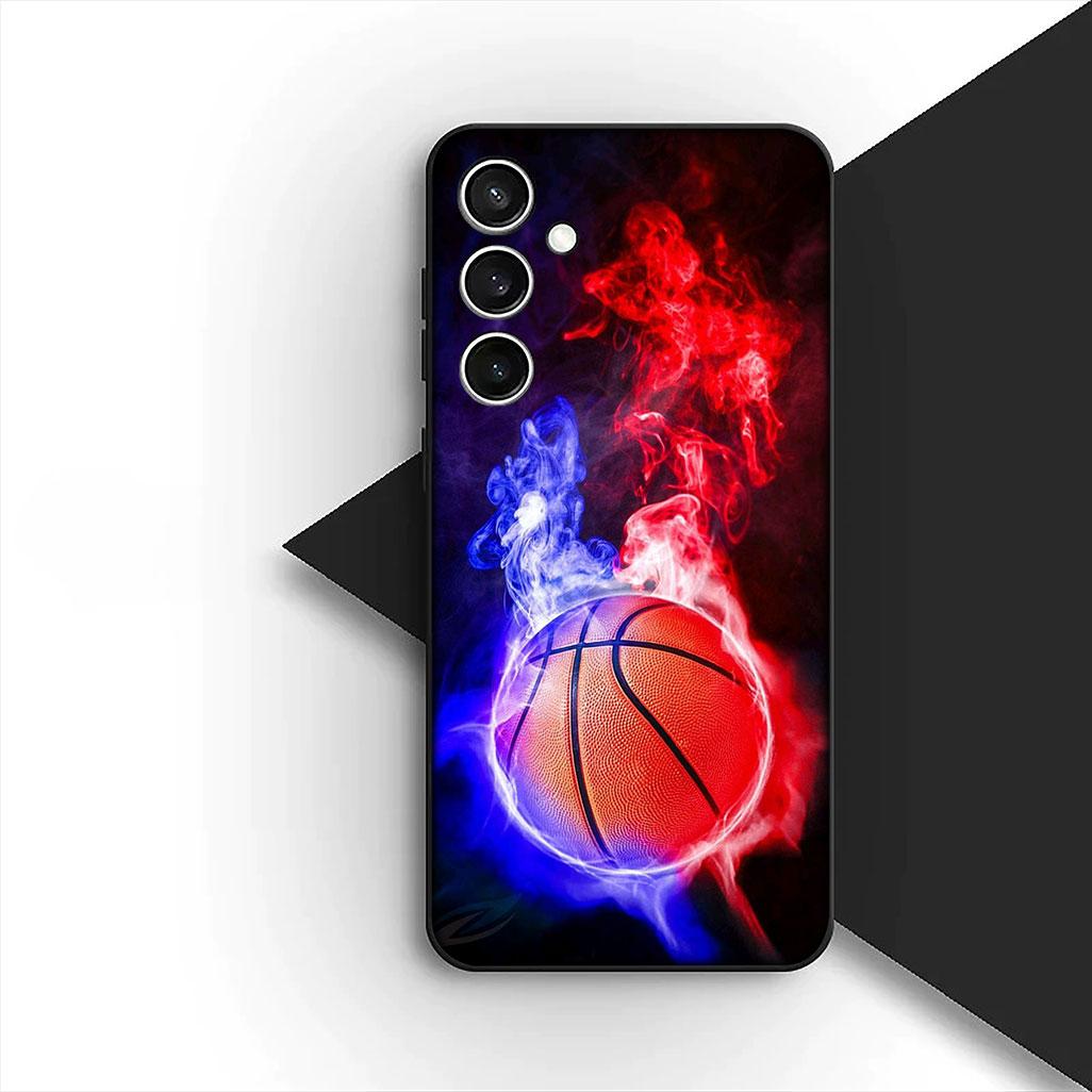 

for Samsung Galaxy A35 A36 A55 A26 A05 A06 A14 A50 A51 A53 A54 A12 A13 A23 Phone Cover Case Number Football Basketball 10 24 Galaxy A55 5G