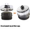 For BMW& Volvo Heavy Duty 86Mm 16 Flutes Oil Filter Wrench Cup Tool For N20 N26 N51 N52 N54 N55 N63 N74 S55 S63 Engines