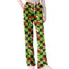 Womens Pajama Pants Sleepwear Casual Drawstring Elastic Waist Pants Comfy Straight Yoga Loose Trousers