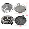 4pcs 75mm Car Wheel Hub Center Cover Modification Parts Suitable for Mercedes Benz W204 W205 AMG E210 E211 E212 E213 E214 W222