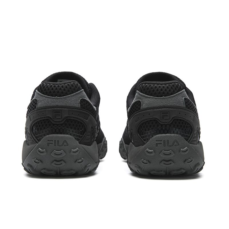 Fila ECHAPPE 2 Abrasion Resistant, Breathable, Lightweight Low Top Casual Shoes Men's Gallant Black/Shadow Black Gray F12M612164FBD