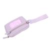 Women's Keychain Wallet The Wallet Zip Waterproof Nylon Card Wallet Pouch Wristlet Zip Card Case With Clear ID Window