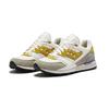 SAUCONY Courageous Comfortable Versatile Non-Slip Low-Top Lifestyle Sneakers Unisex Sneakers White Gray Yellow S70847-3